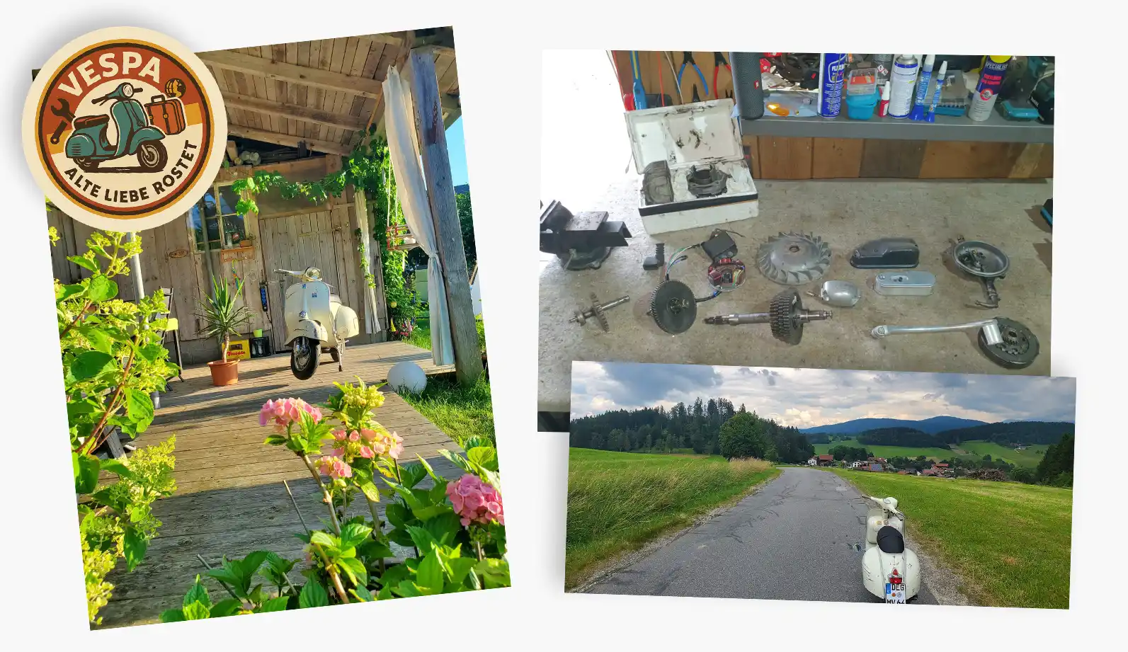 Blog alte liebe vespa 